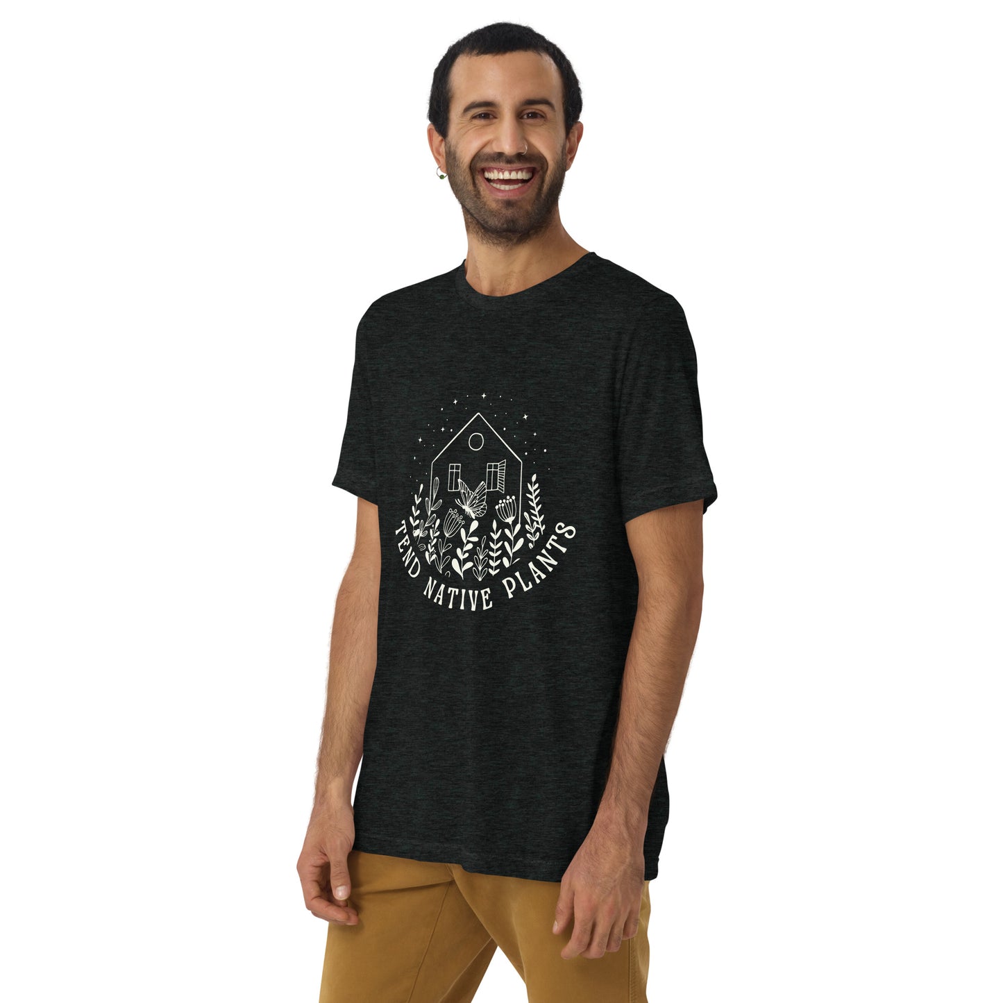 Tend Native Plants T-Shirt (Black)