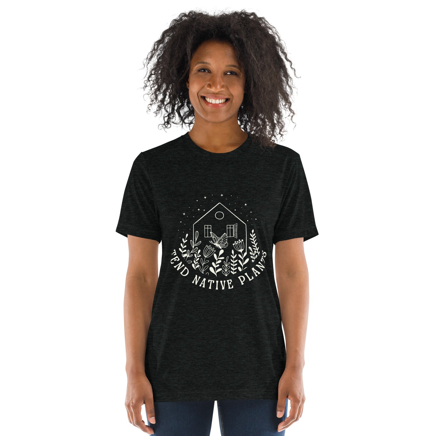 Tend Native Plants T-Shirt (Black)