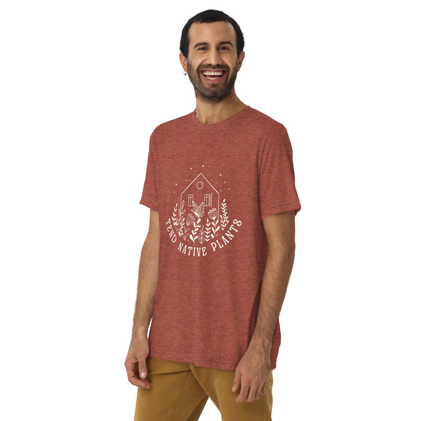 Tend Native Plants T-Shirt (Clay)